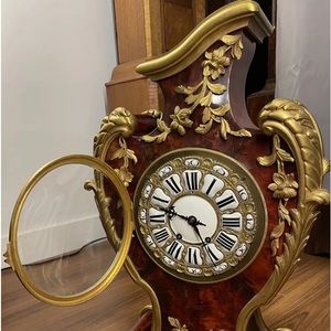 HUGE Rare Antique French Boulle Louis XV-Style Bronze Bracket